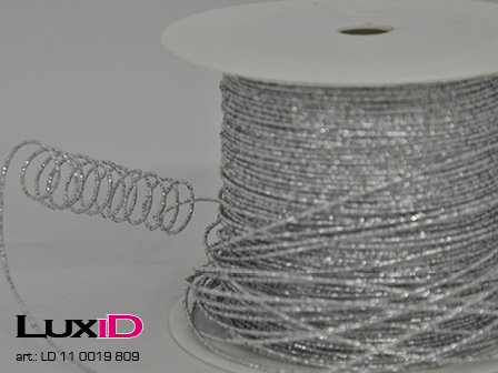 Metal cording wired zilver 1mm x 100m